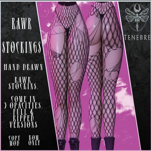 ..TENEBRE..  Rawr Stockings