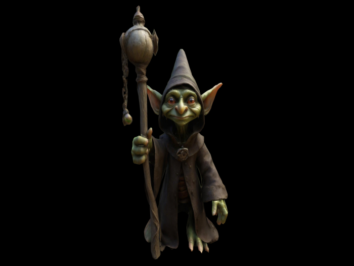 HB: Wizard Goblin Statue FuLL PERM