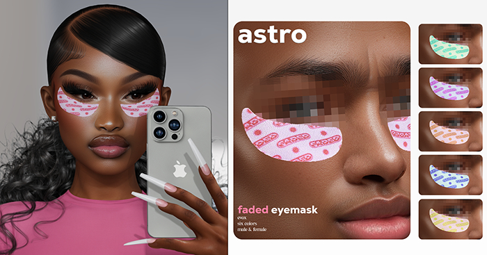 Astro : Faded Eye Mask