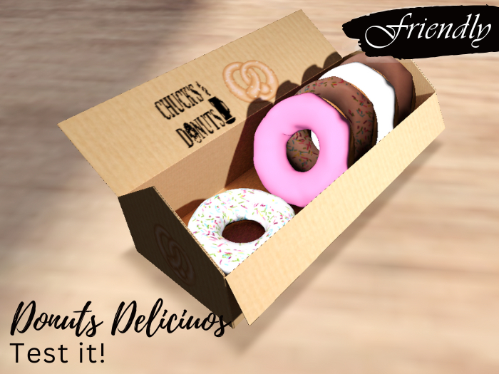 DONUTS DELICIOUS  (100%Mesh)