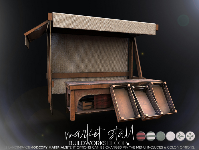 Build Works : Market Stall Mesh