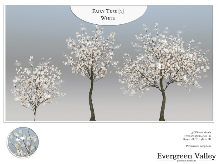 Fairy Tree [1] White