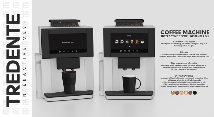 Tredente // Coffee Machine [WHITE] (Packed)