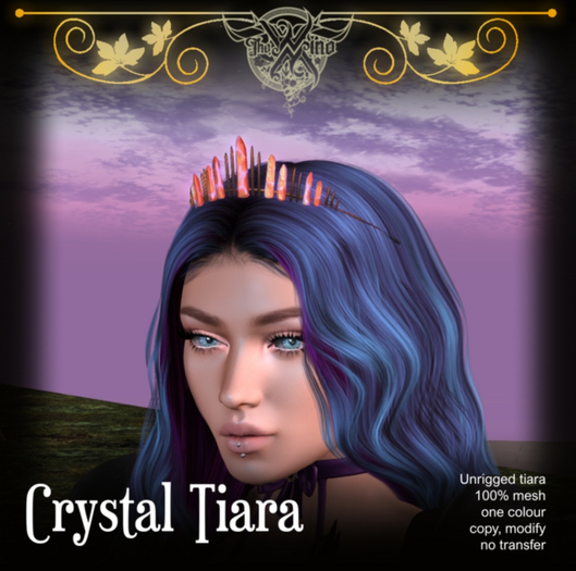 [WM] Crystal Tiara (Orange)