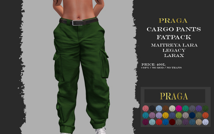 Praga Cargo pants new - DEMO
