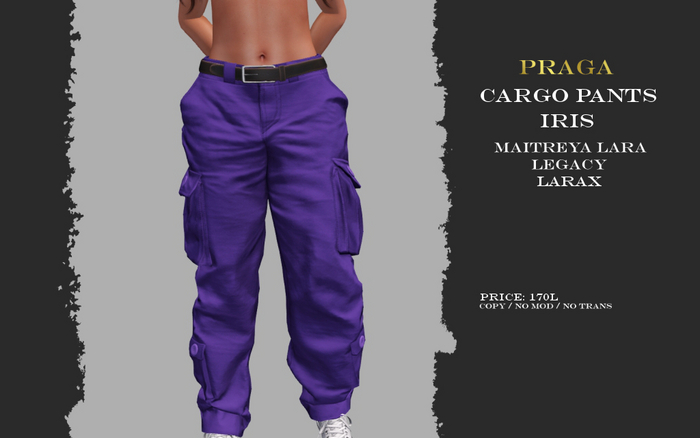 Praga Cargo pants new - Iris