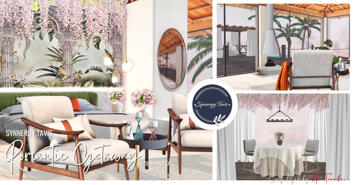 SYNNERGY.TAVIS//Romantic Getaway {360} Backdrop