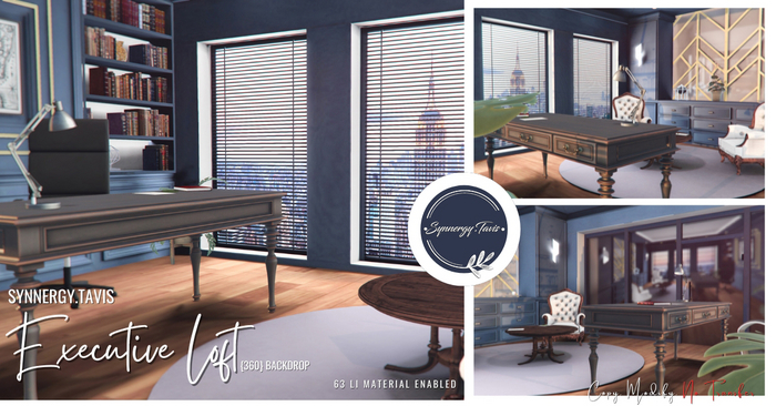 SYNNERGY.TAVIS//Executive Loft [GIFT] Backdrop 