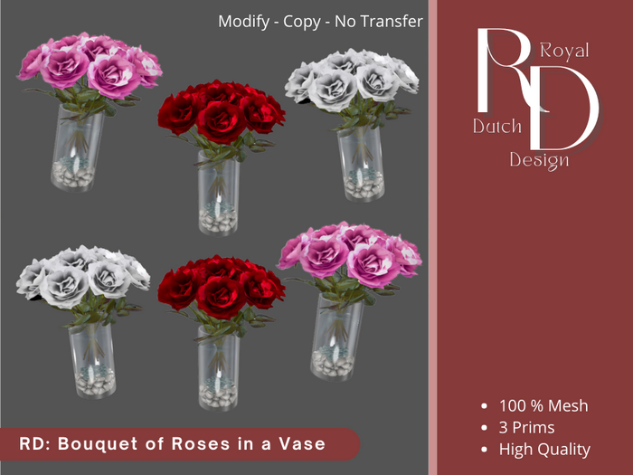 RD: Roses in a Vase Full pack