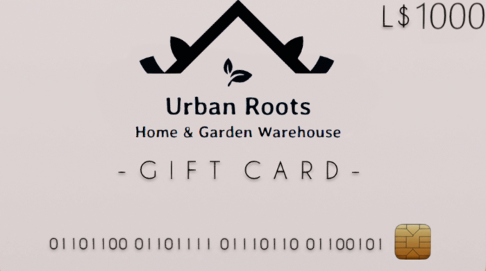 Urban Roots 1000L Gift Card