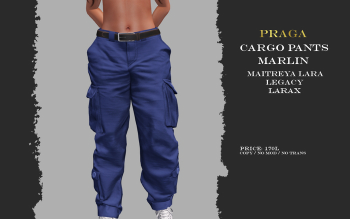 Praga Cargo pants new - Marlin
