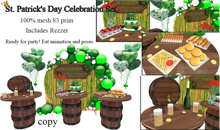 St. Patrick's Day Celebration Set
