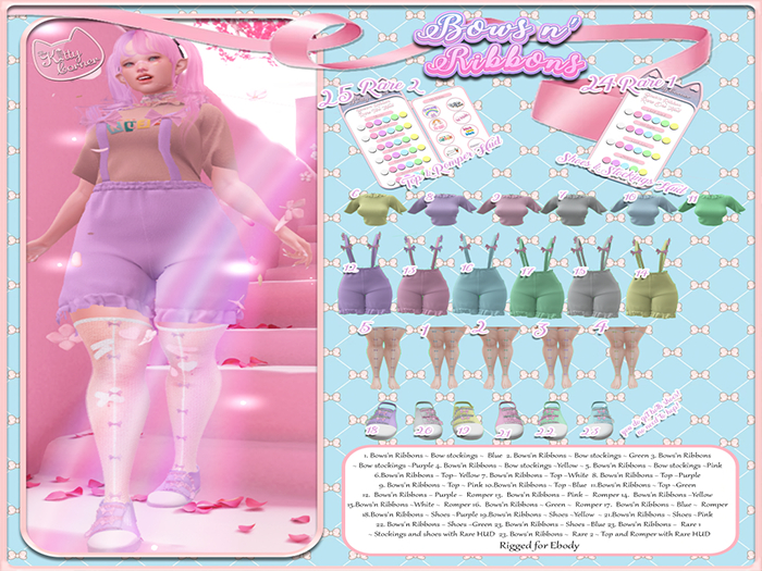 Bows n' Ribbons ~ Fatpack