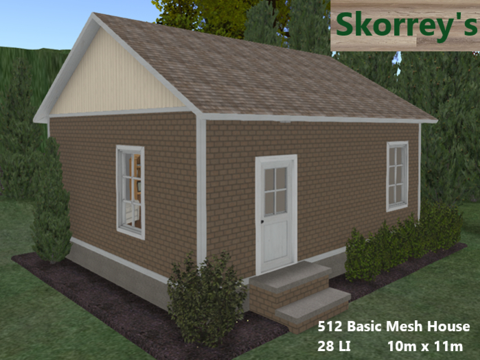 512 parcel size Basic Quality MESH House