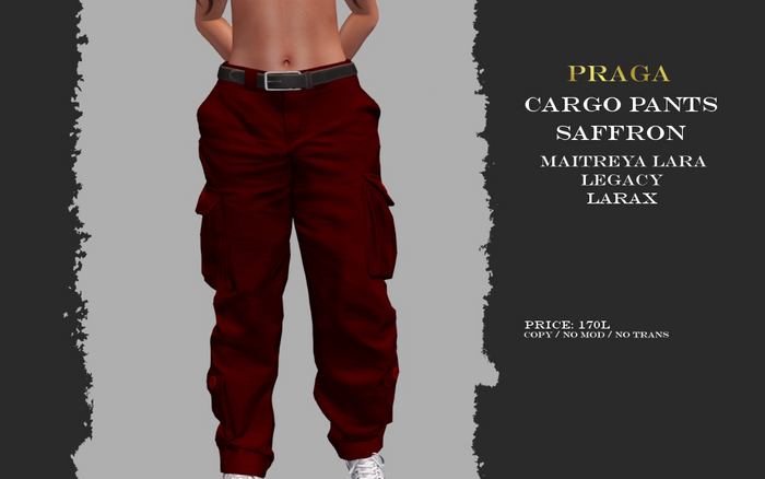 Praga Cargo pants new - Saffron