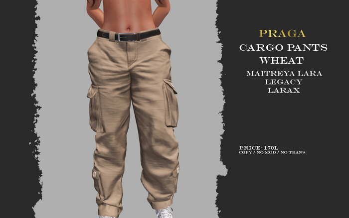 Praga Cargo pants new - Wheat