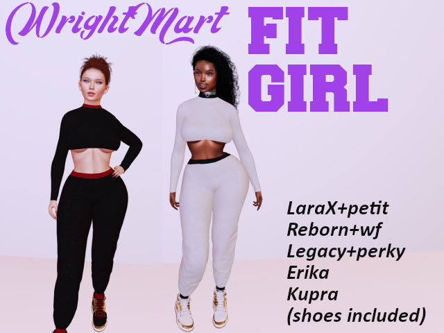 [W] Fit Girl Jogging Set (fatpack)