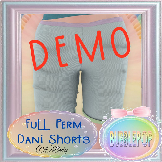 [BP] Demo ABody Dani Shorts (Add to Unpack)