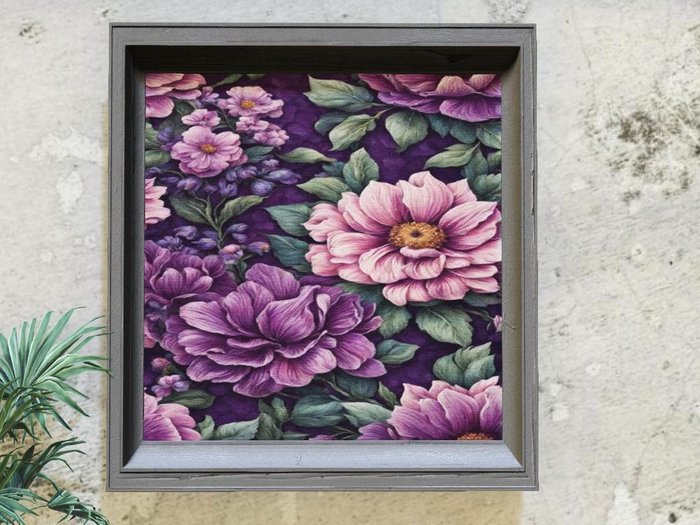 ||When I'm Bored || Decor || Framed Art || 1LI || Purple Fantasy 2