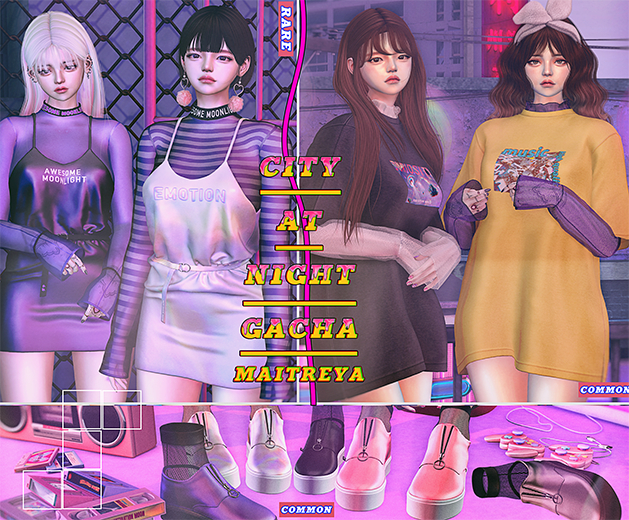 AMITOMO - City at night - Fatpack
