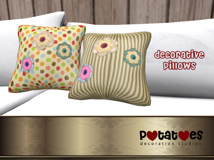 Potatoes Decoration - Stylish Pillows 