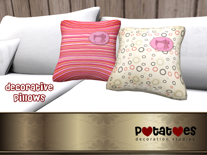 Potatoes Decoration - Stylish Pillows 