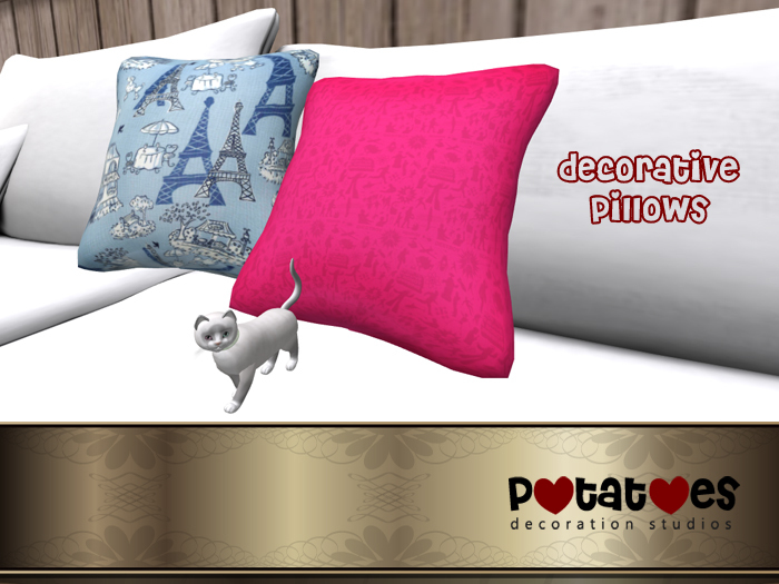 Potatoes Decoration - Stylish Pillows 