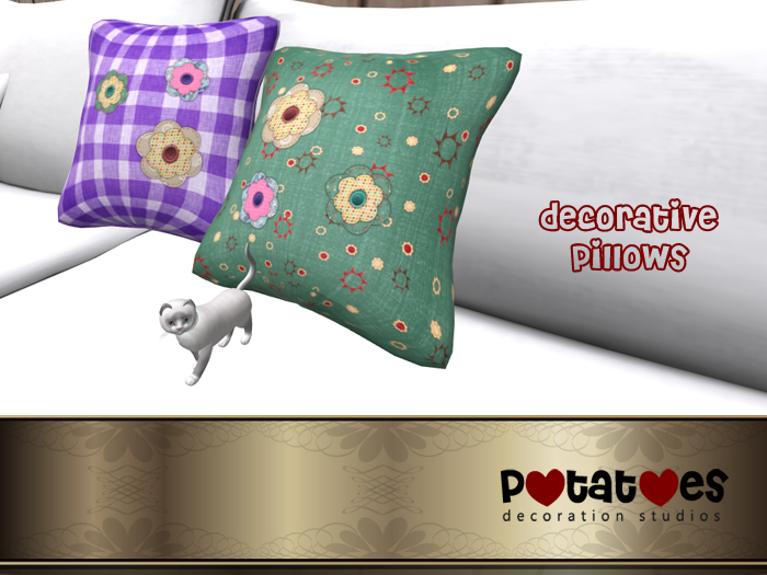 Potatoes Decoration - Stylish Pillows 