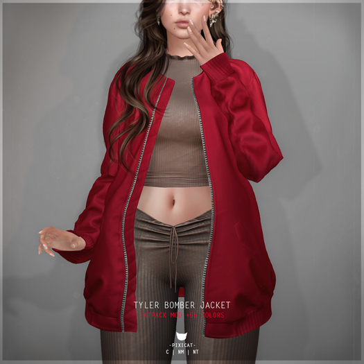 -Pixicat- Tyler Bomber Jacket (Fatpack)