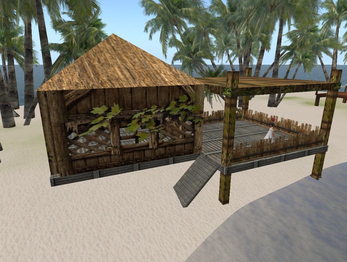 tropical house 2011 17 prims x 512 sqm