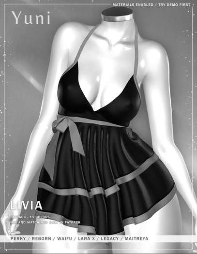 Yuni - Livia Dress - Fatpack (ADD ME)  DEMO