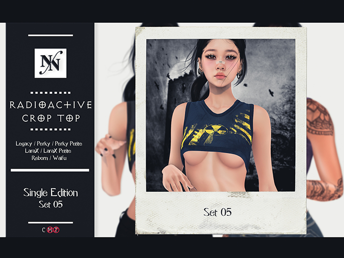 ::NN:: Radioactive Crop Top // Set 05 