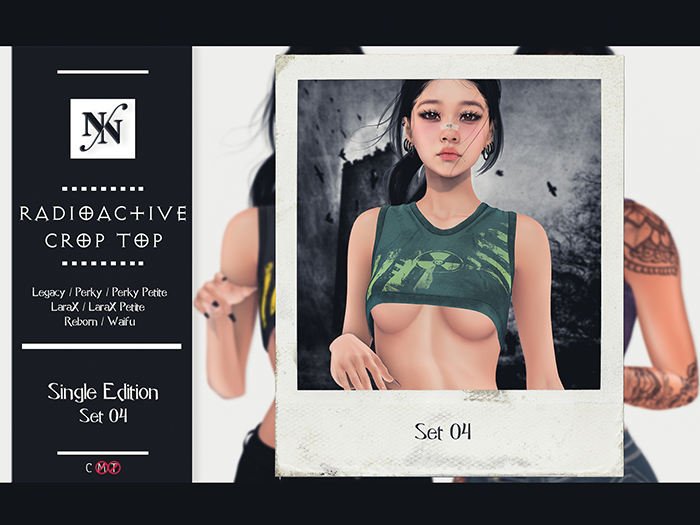::NN:: Radioactive Crop Top // Set 04  