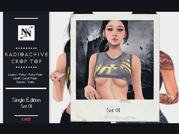 ::NN:: Radioactive Crop Top // Set 01  