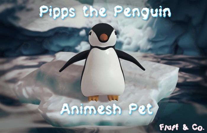 Fluff & Co. Pipps the Penguin Animesh Pet