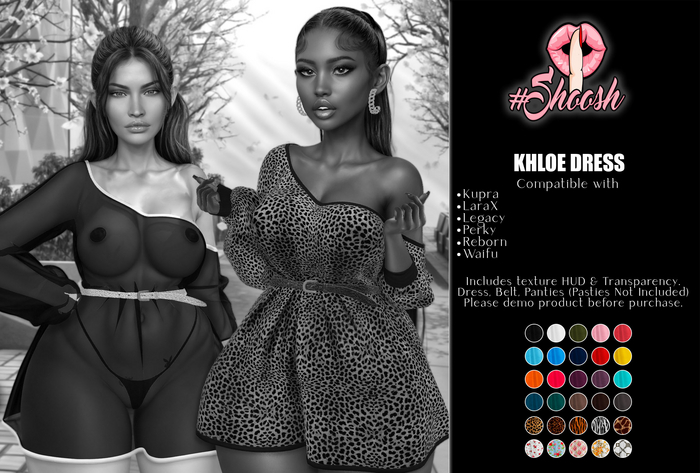 #SHOOSH - Khloe Dress [DEMO]