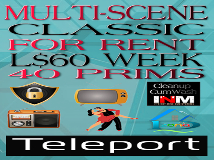 Rent your space with multi-scenes and the best classic SL