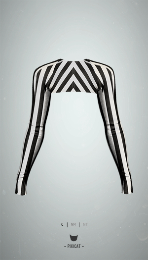 -Pixicat- Sandra Top (Stripe)