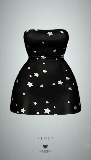 -Pixicat- Sandra Dress (Stars)