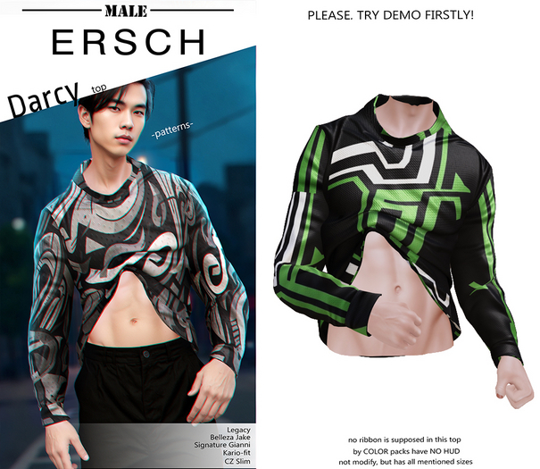 ERSCH - Darcy Top pat -sport-