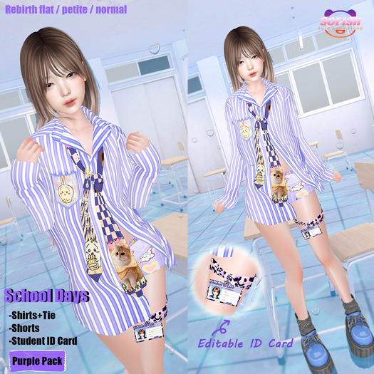 DEMO // SCHOOL DYAS // PURPLE PACK