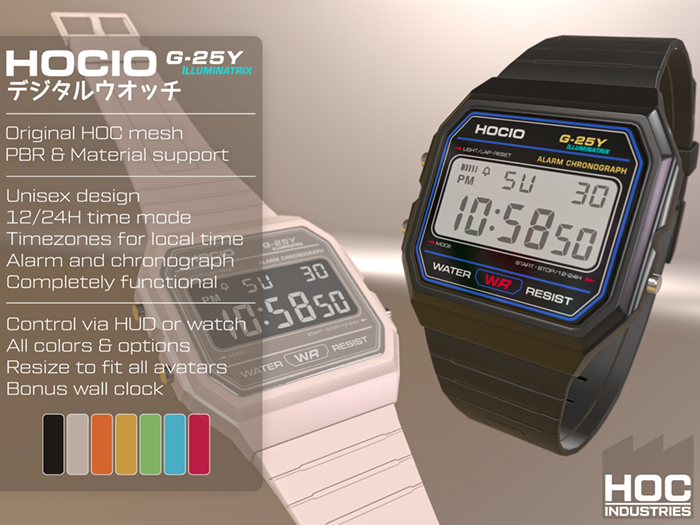 HOC Industries - HOCIO G25-Y Unisex Watch