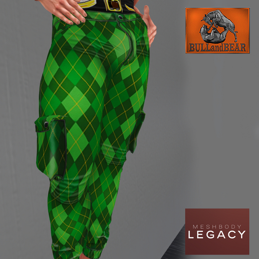 BULL&BEAR - CARGO PANTS ST PATRICK MODEL 3 - LEGACY