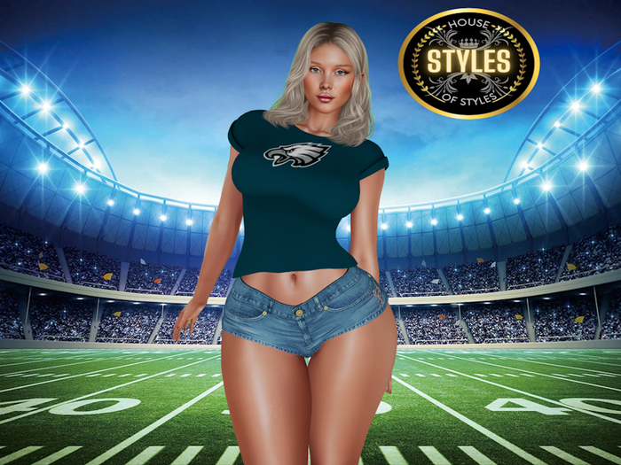 Philadelphia Eagles Ladies Tee