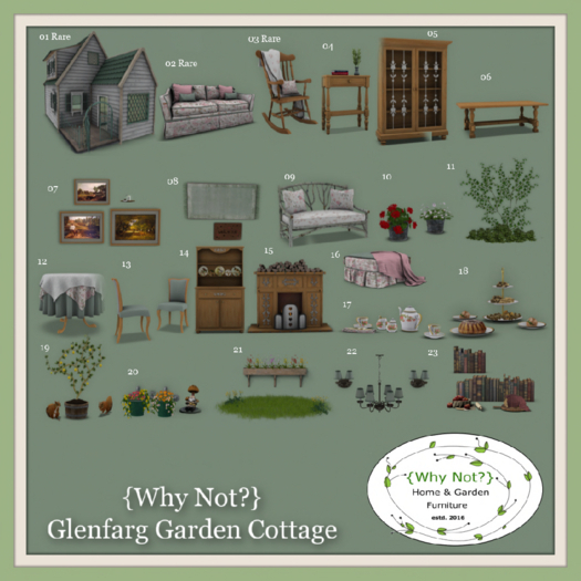 02 {Why Not ?} Glenfarg Sofa RARE