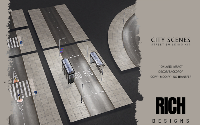 RICH City Scenes Street Building Kit 
