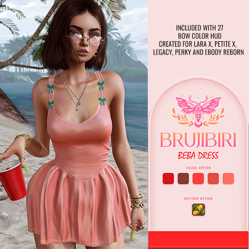 Brujibiri - Beba Dress Reds