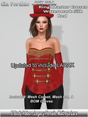 Ring Master Outfit Watermark Silk Red 