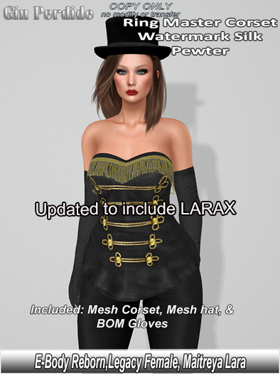 DEMO Ring Master Corset 