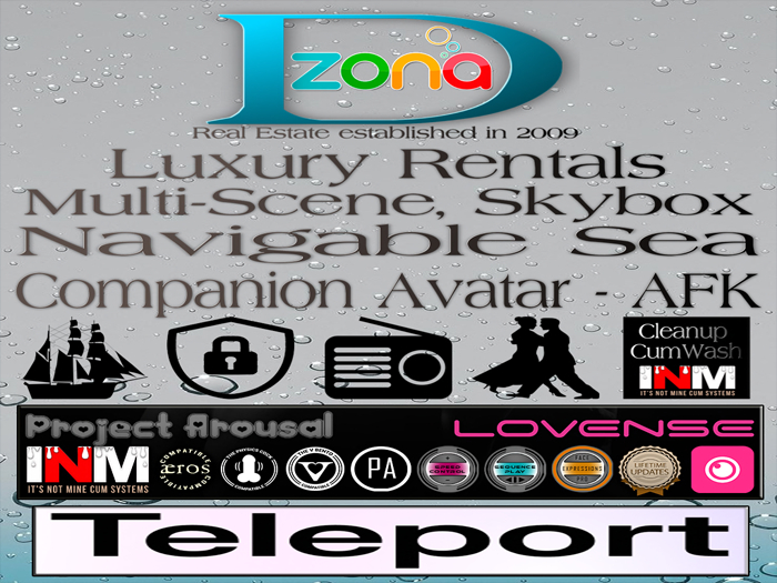 Zone-D Rentals - Skyboxes & Rentals from just L$20